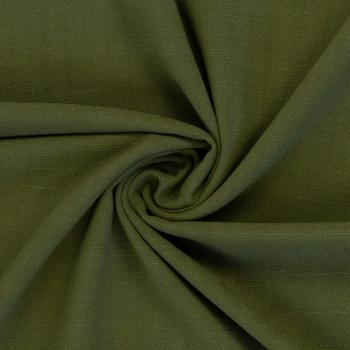 Viskose Leinen Khaki by Swafing